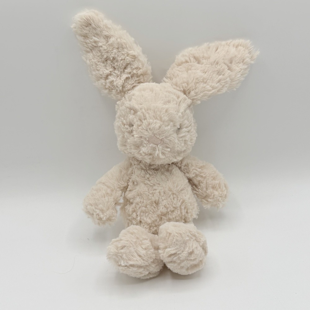 Jellycat Squiggle Bunny Rabbit Cream Beige Plush Retired 11"